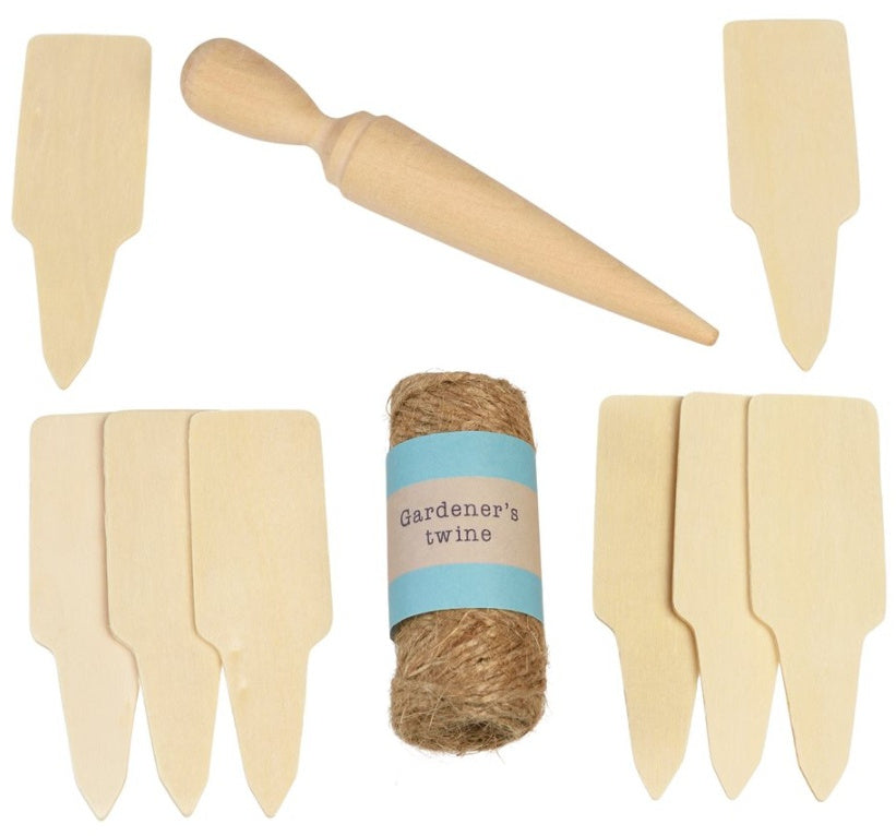 Garden tools and twine gift set