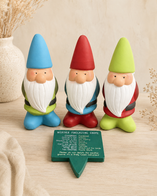 Terracotta Weather Gnome