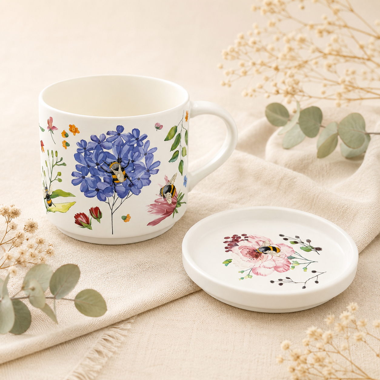 Nectar Meadows Mug & Coaster Set