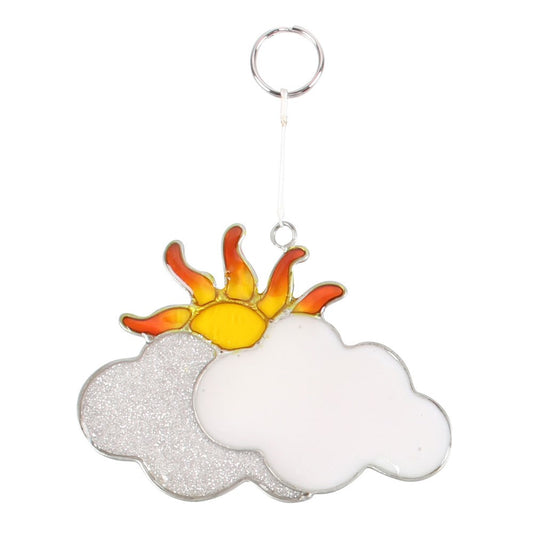 Every Cloud Has A Silver Lining Suncatcher