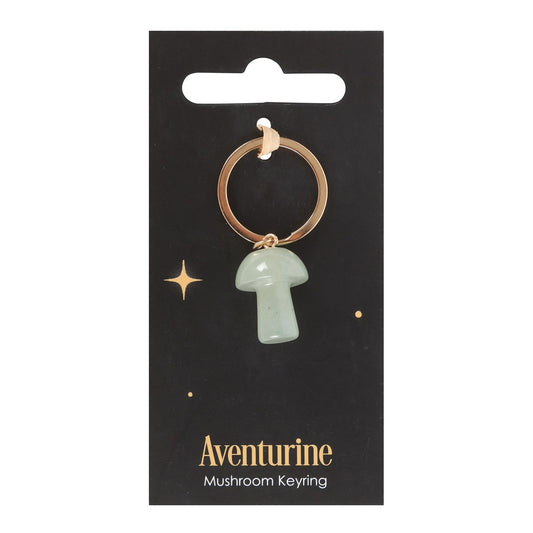 Aventurine Crystal Keyring