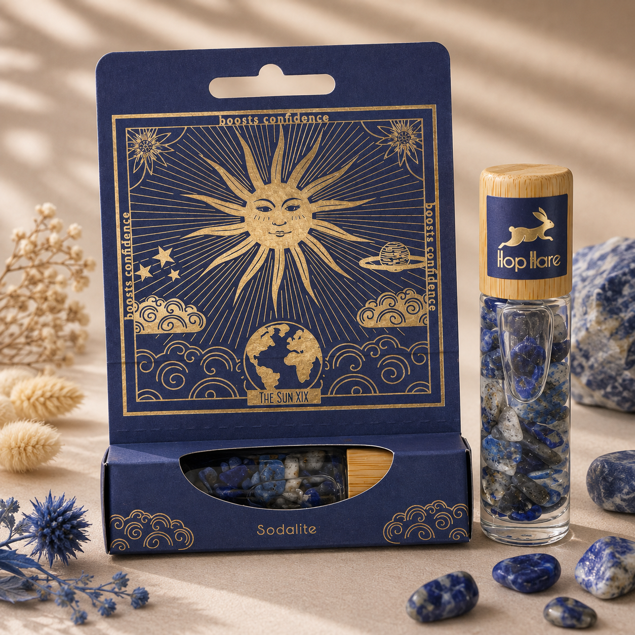 Hop Hare Essential Oil Genstone Roll On- The Sun