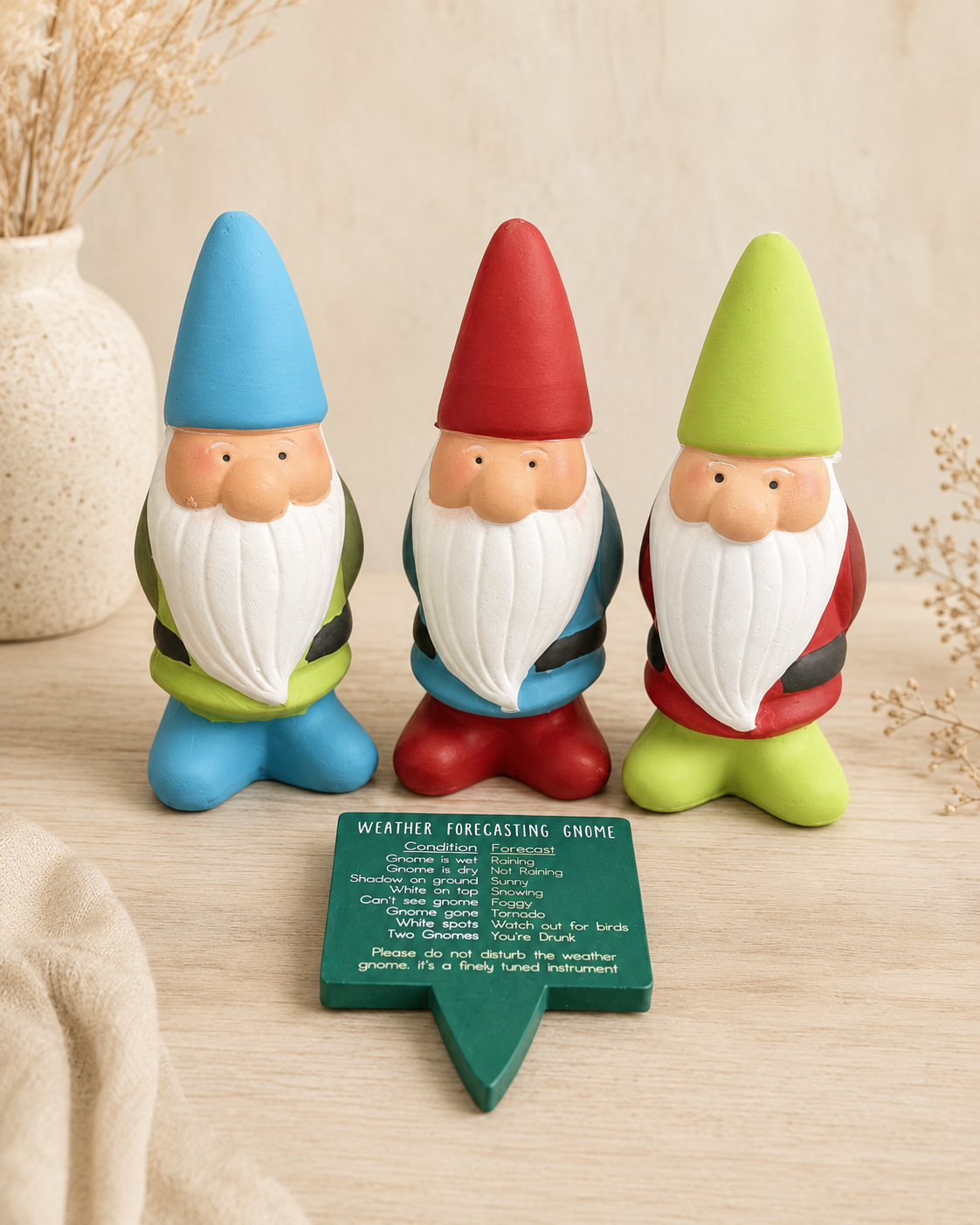 Terracotta Weather Gnome