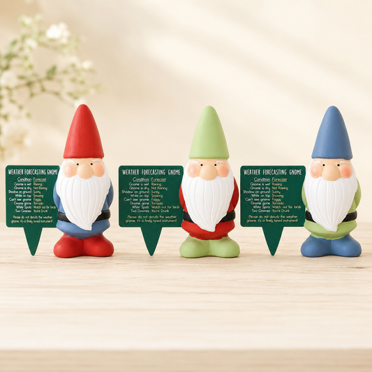 Terracotta Weather Gnome