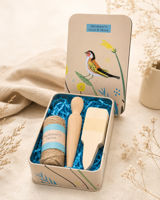 Garden tools and twine gift set