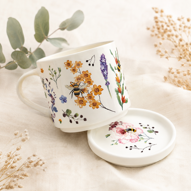 Nectar Meadows Mug & Coaster Set