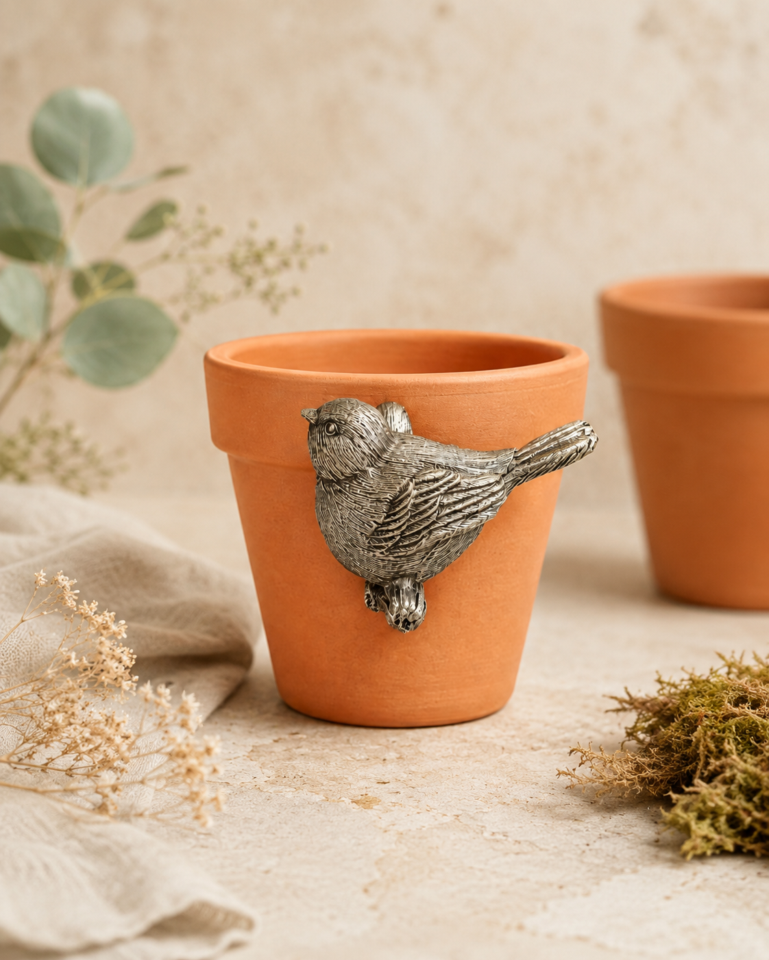 Robin Plant Pot Pal – Decorative Plant Pot Hanger