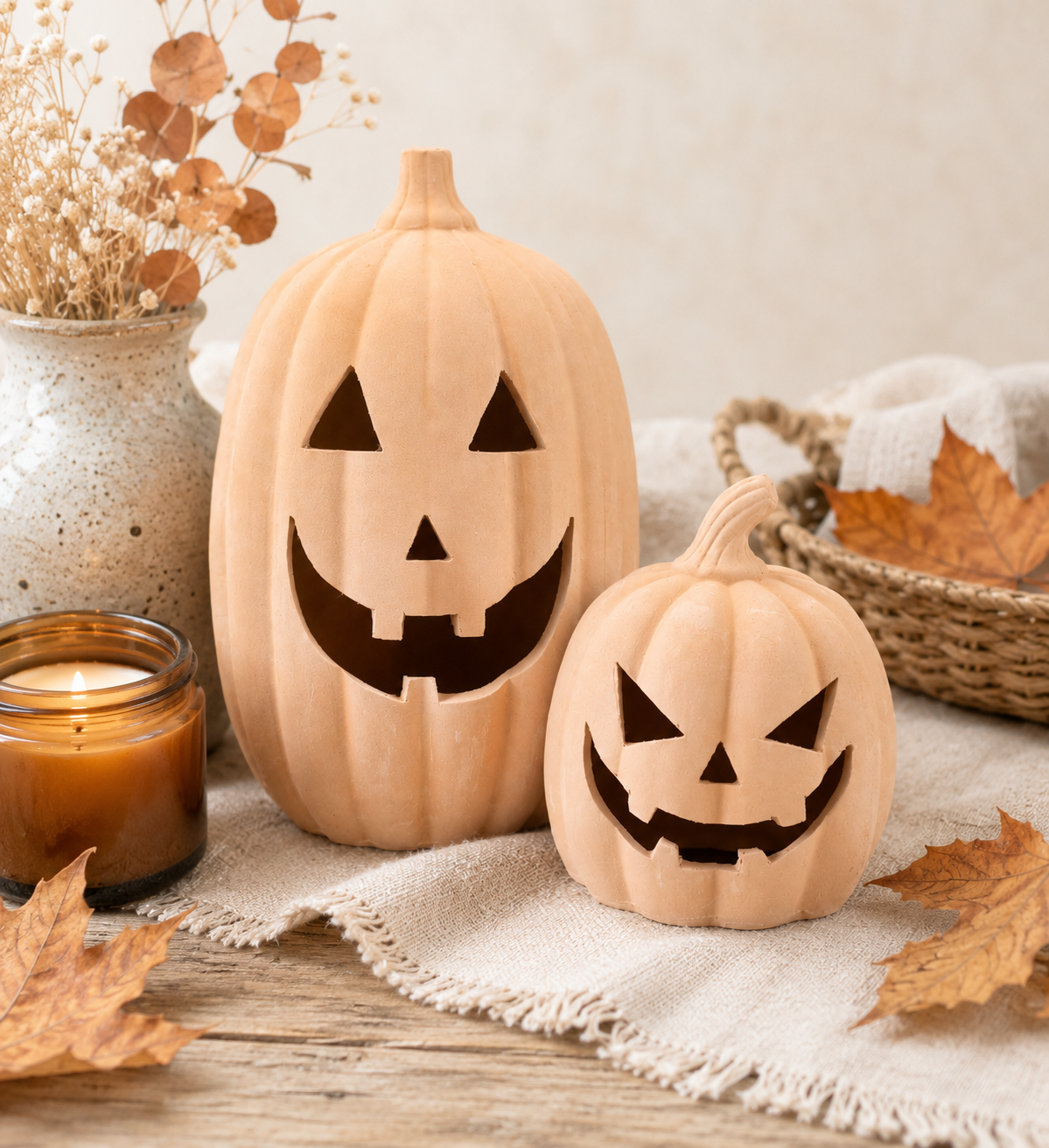 Terracotta Pumpkin (23cm)