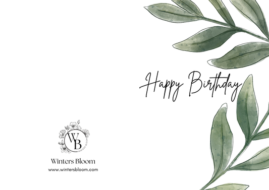 Happy Birthday Card