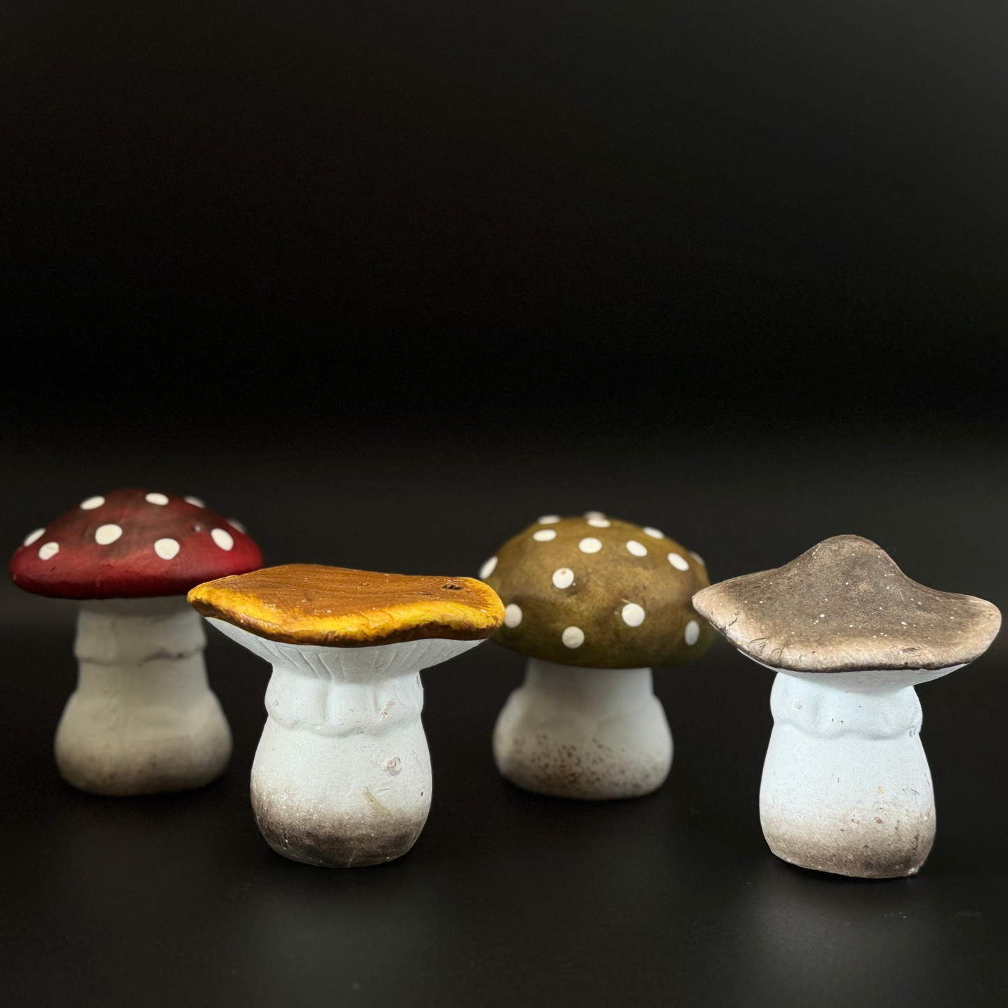 Ceramic Mushrooms (Set of 4)
