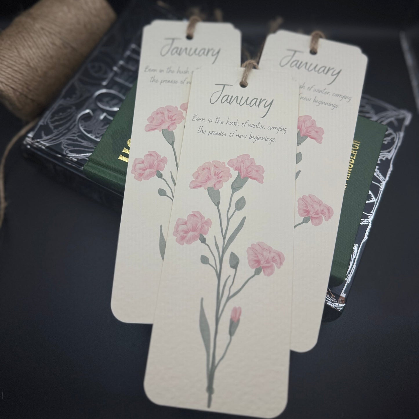 Birth Month Flower Bookmarks