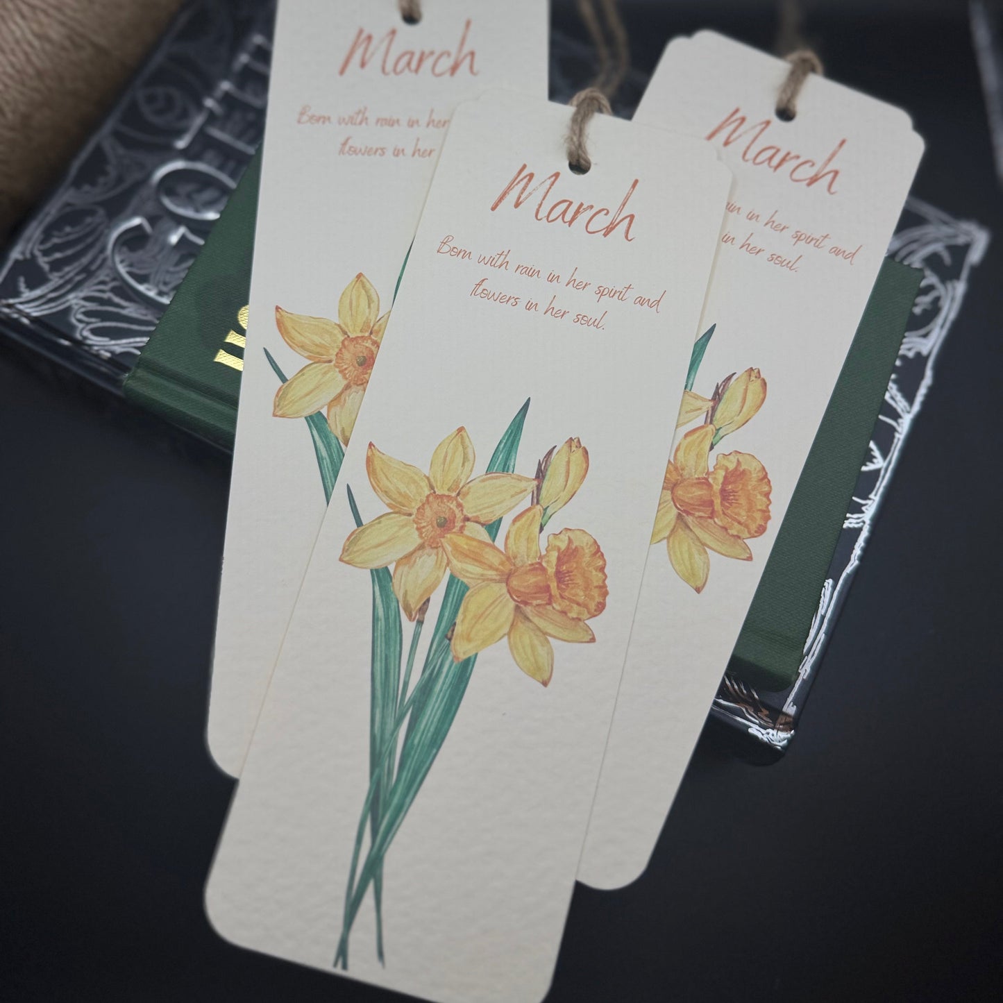 Birth Month Flower Bookmarks
