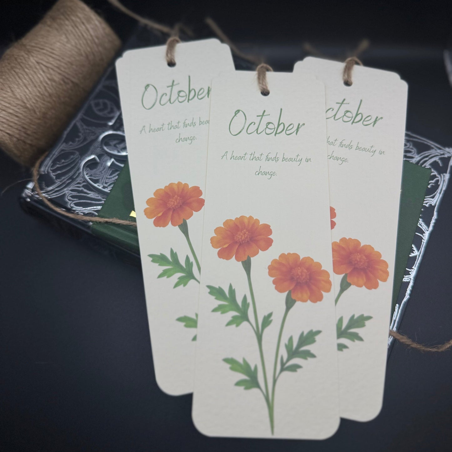 Birth Month Flower Bookmarks