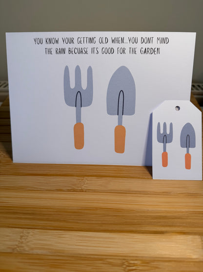 Birthday Card for Gardeners – Garden Lover Greeting Card