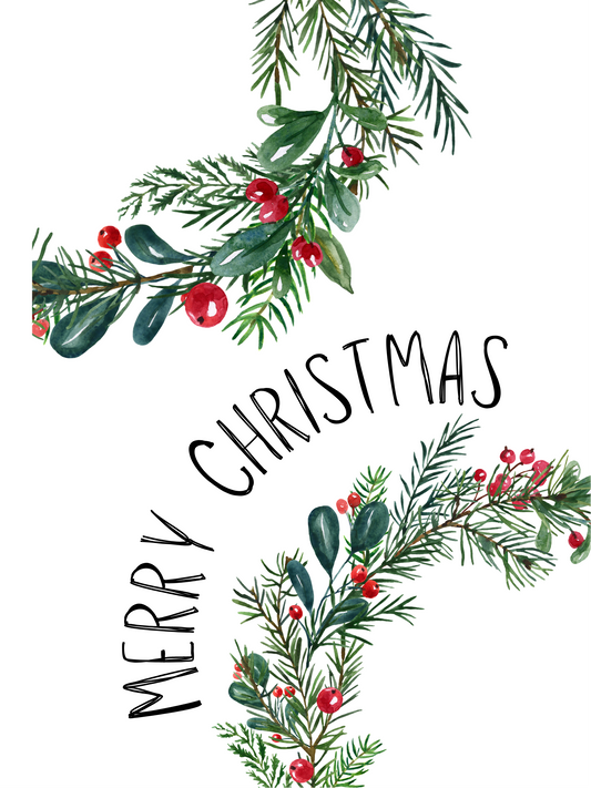Christmas Card Merry Christmas