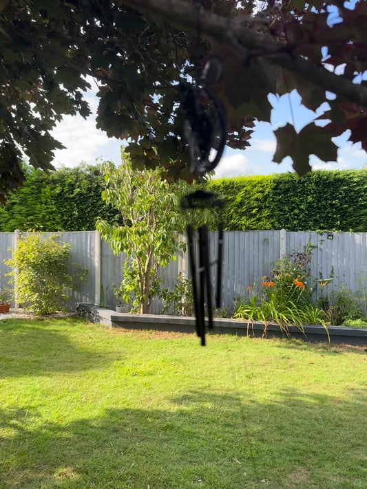 Black Cat Windchime